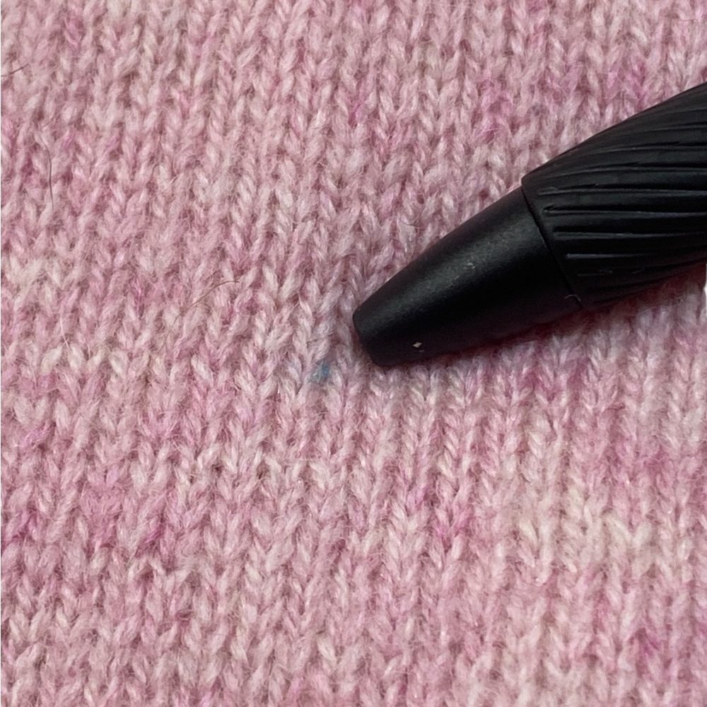 Clements Ribeiro Pink Crew Neck Sweater with Zigzag Pattern - Picture 7 of 7
